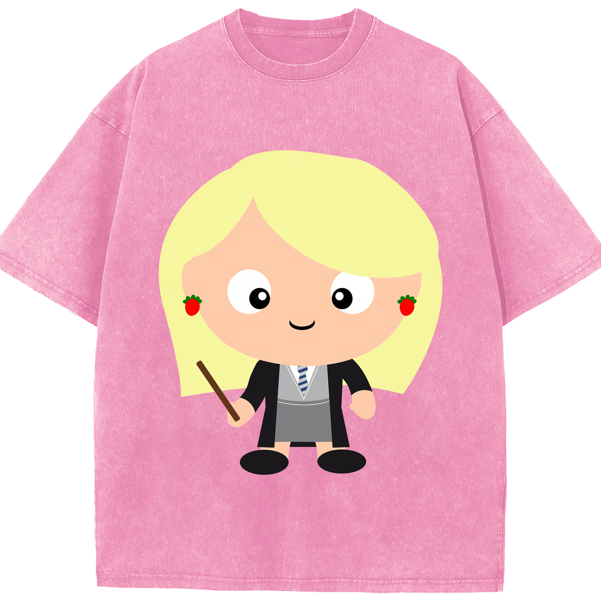 （画像用） Harry Potter ハリー・ポッターシリーズ 綿100% ヴィンテージ風 半袖Tシャツ（フロントプリント）